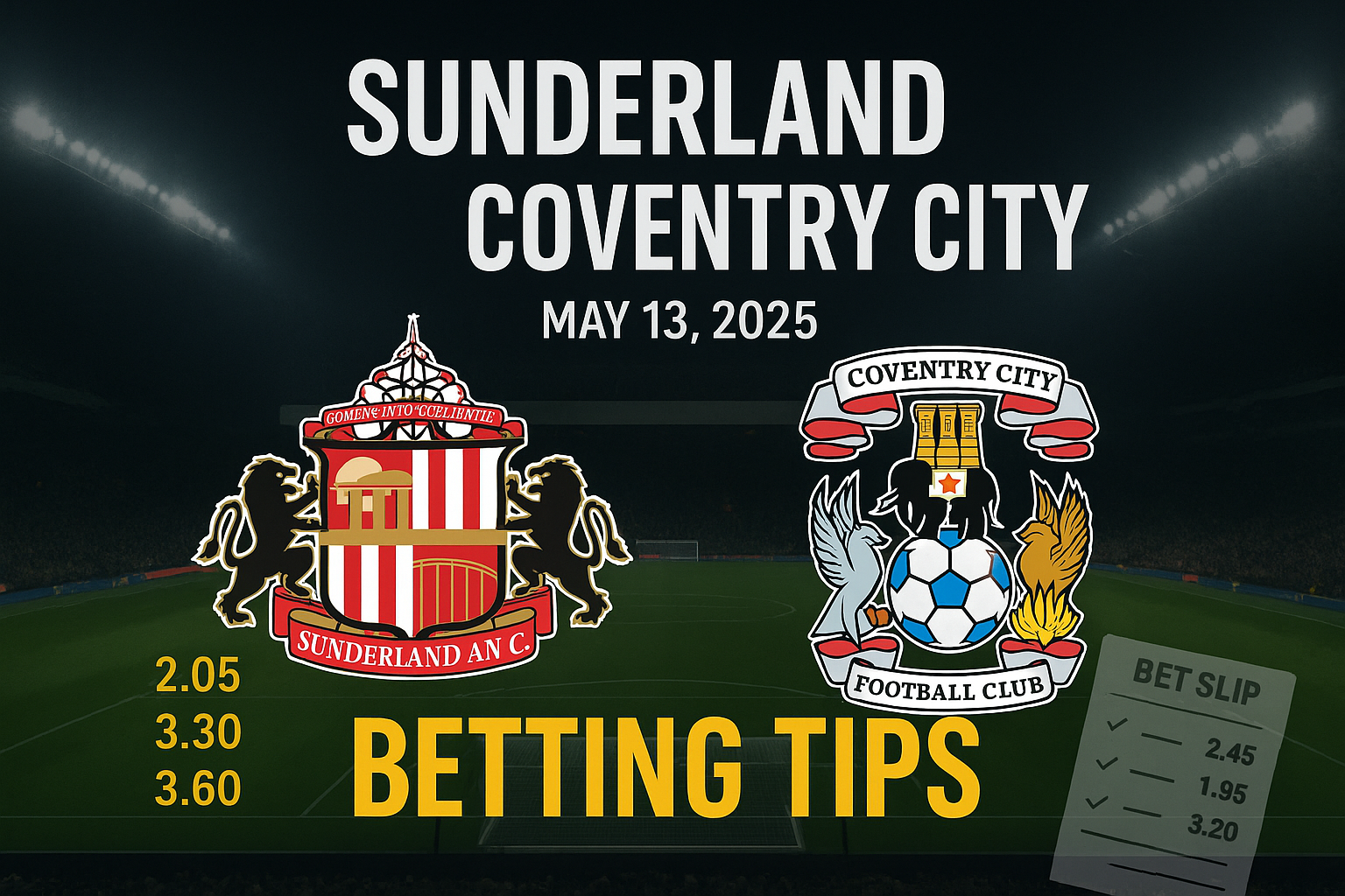 Sunderland vs Coventry City Betting Tips